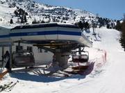 Stafel-Seetalhorn I - 4 places | Télésiège rapide (débrayable) avec capots de protection