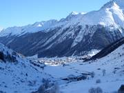 Centre de Galtür (env. 2 km du domaine skiable)