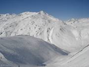 Vue sur le domaine freeride