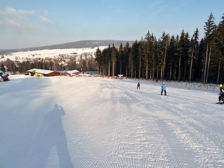 Domaines skiables pour les débutants dans le district de Haute-Franconie (Oberfranken) – Débutants Ochsenkopf