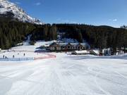 Piste facile Zoomer au télésiège Cascade