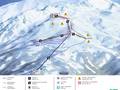 Plan des pistes Tetnuldi – Mestia