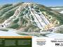 Plan des pistes Pleasant Mountain