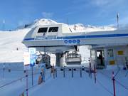 Piccolo San Bernardo-Belvedere - 4 places | Télésiège rapide (débrayable) avec capots de protection