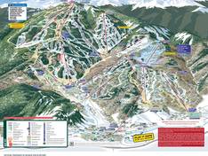 Plan des pistes Beaver Creek