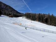 Pistes à la station intermédiaire