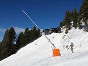 Enneigement du Kühtailebahn