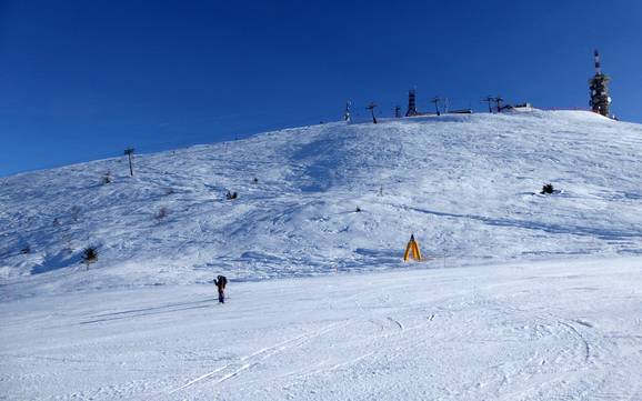 Domaines skiables pour skieurs confirmés et freeriders Montagnes du lac de Garde – Skieurs confirmés, freeriders Monte Bondone
