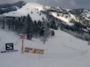 Mesure de vitesse au Col de Voza