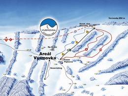 Plan des pistes Vurmovka