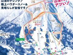 Plan des pistes Star Spur Ryokufu Resort Hida Nagareha