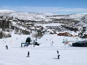 Pistes faciles à la station de vallée