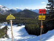 Accès aux pistes extrêmement difficiles