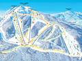 Plan des pistes Arber