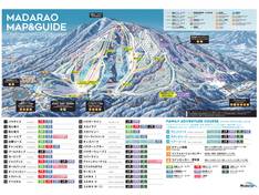 Plan des pistes Madarao/Tangram