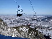 Garlandbahn - 3 places | Télésiège à pinces fixes