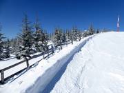 Il est strictement interdit de quitter les pistes