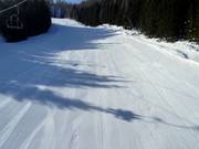 Piste Maibrunn fraîchement préparée