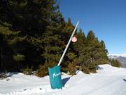 Balisage des pistes à Masella