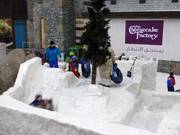 La piste de tubing pour les tout-petits