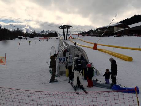 Domaines skiables pour les débutants dans les Préalpes de Savoie – Débutants Megève/Saint-Gervais