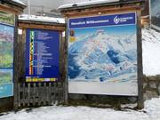 Panneau d'information à la station de vallée