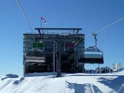 Kriegerhorn - 6 places | Télésiège rapide (débrayable) avec capots de protection et sièges chauffants