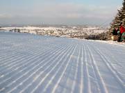 Piste damée au téléski Leitenlift