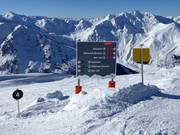 Signalisation des pistes Hochfügen