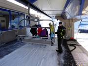 Assistance à l’embarquement au télésiège