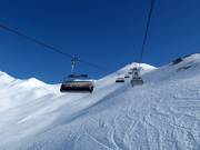 Tscheyeckbahn - 6 places | Télésiège rapide (débrayable) avec capots de protection