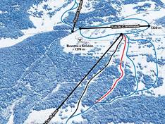 Plan des pistes L'Abbaye