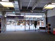 Entrée soignée au hall de ski