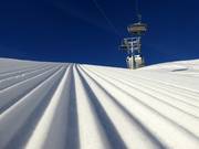 Piste parfaitement préparée au Rosskopf