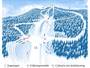 Plan des pistes Björnberget