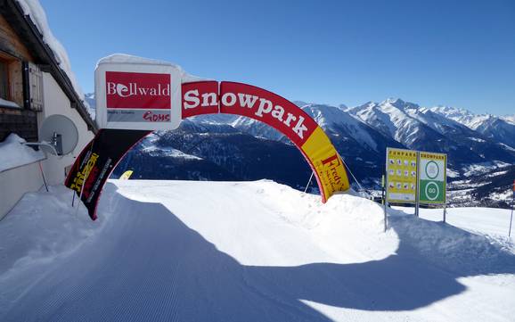 Snowparks Vallée de Conches – Snowpark Bellwald