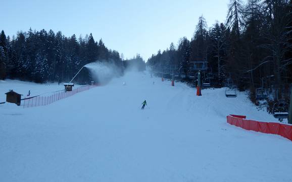 Diversité des pistes Val di Non (Nonstal) – Diversité des pistes Mendelpass – Monte Roen