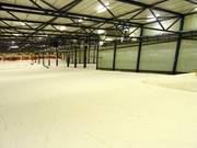 Piste principale avec zone pour débutants en bas à droite