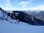 Descente jusqu'à Ravascletto