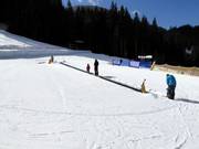 Tapis roulant à la station intermédiaire Doss dei Laresi