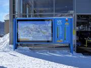 Panneau d'information au télésiège Sonnbergbahn