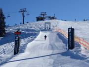 Contrôle de vitesse au téléski Muldenlift