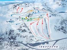 Plan des pistes Leitariegos