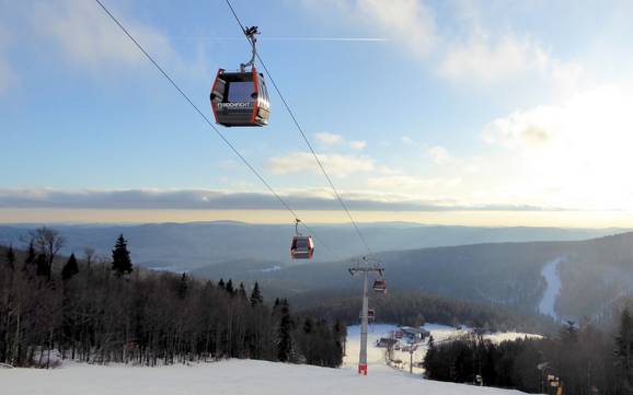 Meilleur domaine skiable dans la Ferienregion Böhmerwald (région touristique de la Forêt de Bohême) – Évaluation Hochficht