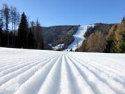 Préparation parfaite des pistes dans le domaine skiable de Folgaria/Fiorentini