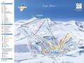 Plan des pistes SuperBesse – Puy de Sancy