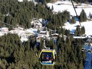 La télécabine Möslbahn part de Hochschwendberg.