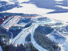 Plan des pistes Kalpalinna