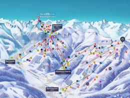Plan des pistes Graukogel – Bad Gastein