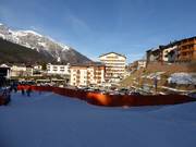 Hébergements directement à la station de départ